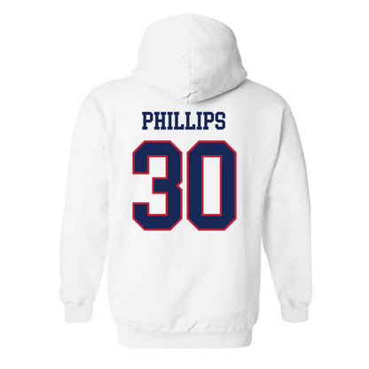 Arizona - NCAA Beach Volleyball : Kate Phillips - Classic Shersey Hooded Sweatshirt-1