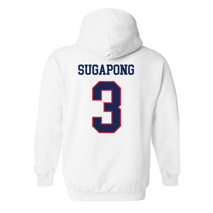 Arizona - NCAA Women's Basketball : Sumayah Sugapong - Classic Shersey Hooded Sweatshirt-1