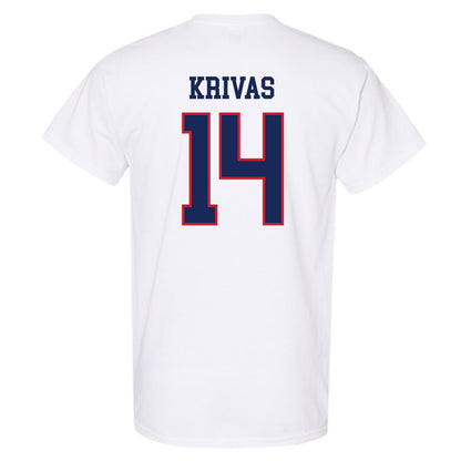 Arizona - NCAA Men's Basketball : Motiejus Krivas - Classic Shersey T-Shirt-1