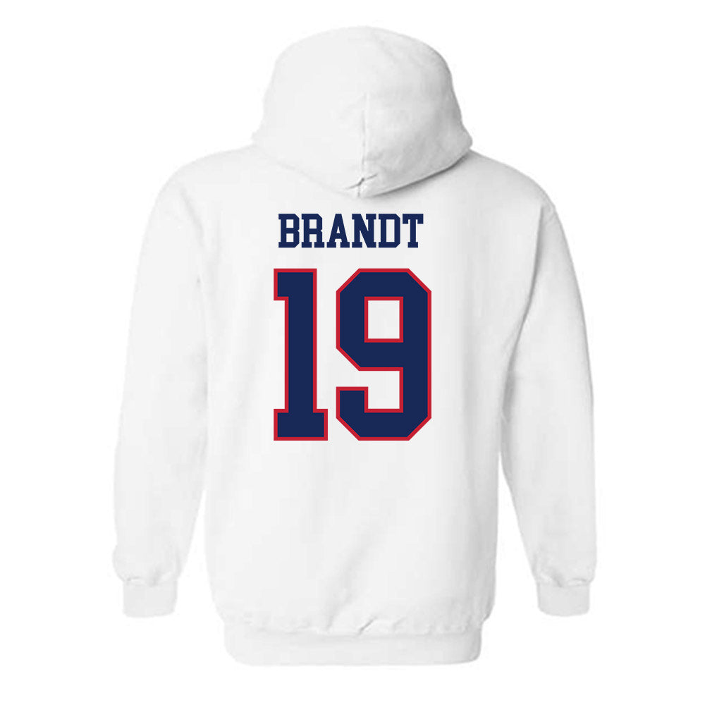 Arizona - NCAA Baseball : Evan Brandt - Classic Shersey Hooded Sweatshirt-1
