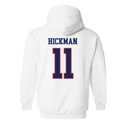 Arizona - NCAA Baseball : Benton Hickman - Classic Shersey Hooded Sweatshirt-1