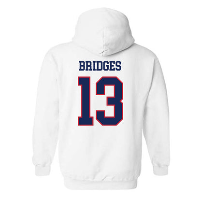 Arizona - NCAA Women's Volleyball : Adrianna Bridges - Classic Shersey Hooded Sweatshirt-1
