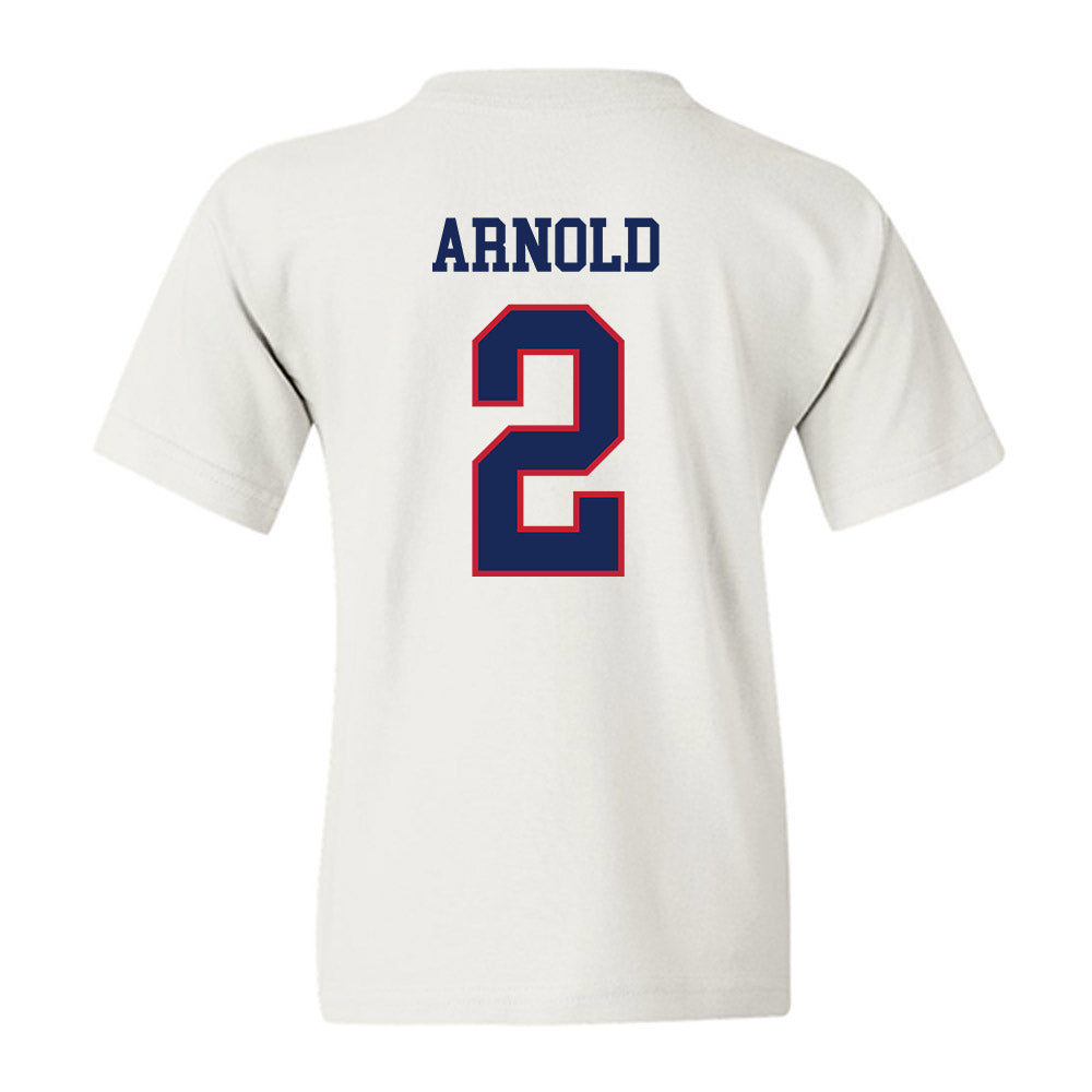 Arizona - NCAA Men's Basketball : Addison Arnold - Classic Shersey Youth T-Shirt-1