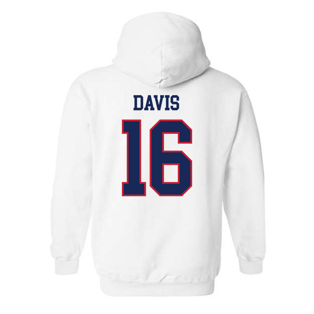 Arizona - NCAA Women's Volleyball : Shea Davis - Classic Shersey Hooded Sweatshirt-1