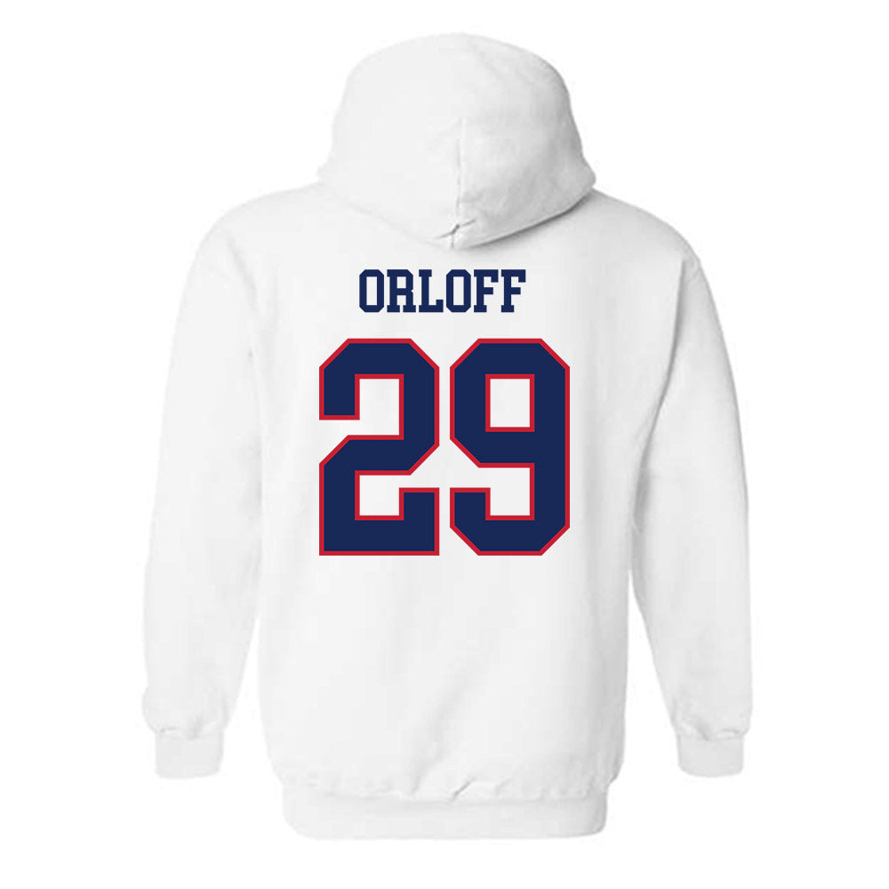 Arizona - NCAA Baseball : Eric Orloff - Classic Shersey Hooded Sweatshirt-1