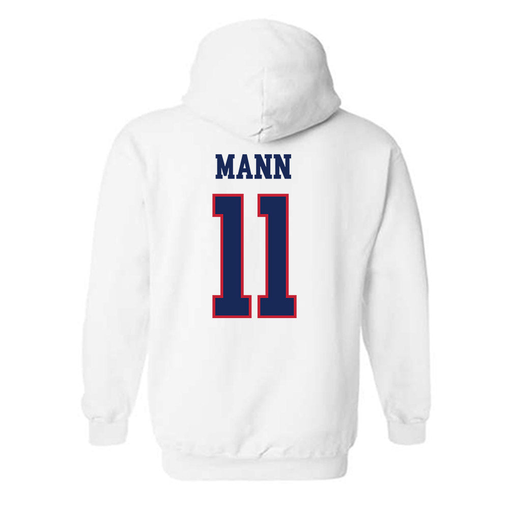 Arizona - NCAA Football : Jabari Mann - Classic Shersey Hooded Sweatshirt-1
