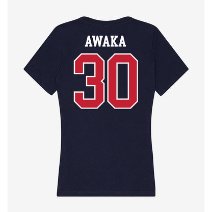 Arizona - NCAA Men's Basketball : Tobe Awaka - Classic Shersey Women's V-Neck T-Shirt-1