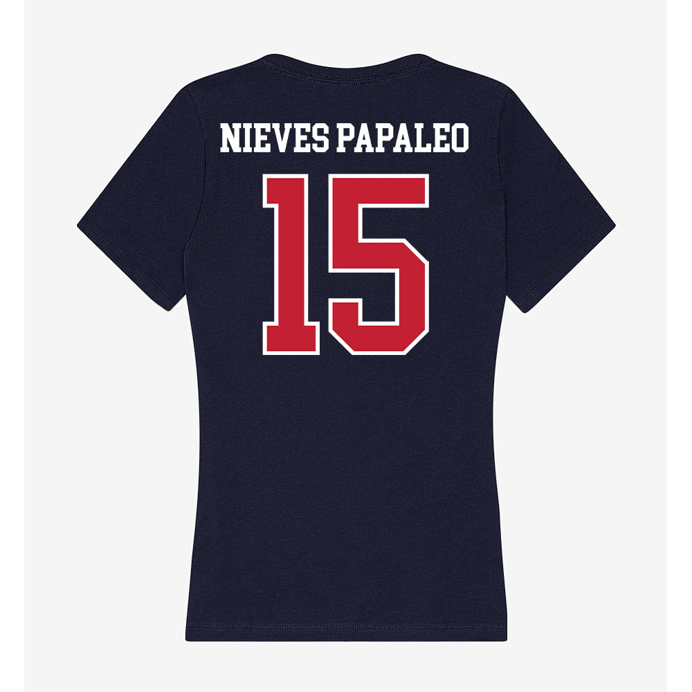 Arizona - NCAA Beach Volleyball : Adriana Nieves Papaleo - Classic Shersey Women's V-Neck T-Shirt-1
