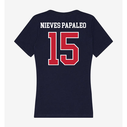 Arizona - NCAA Beach Volleyball : Adriana Nieves Papaleo - Classic Shersey Women's V-Neck T-Shirt-1