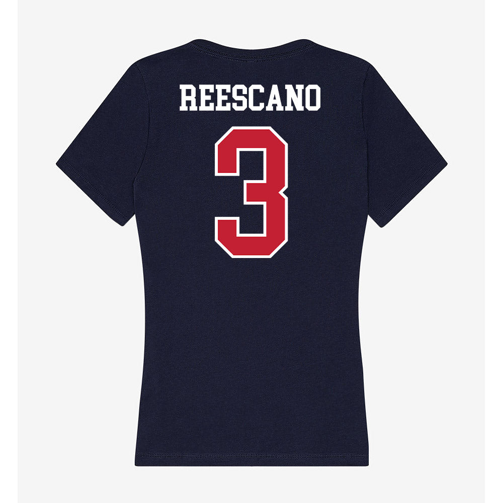 Arizona - NCAA Football : Kedrick Reescano - Classic Shersey Women's V-Neck T-Shirt-1