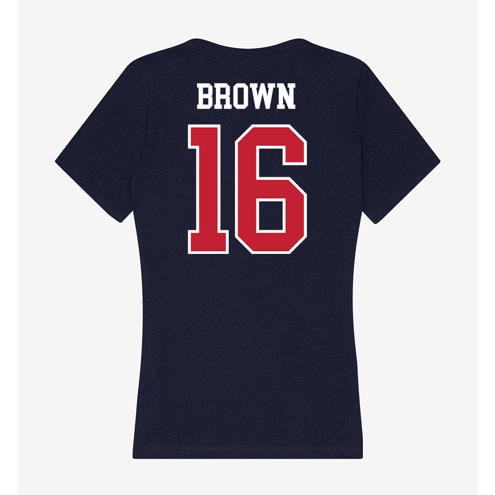 Arizona - NCAA Women's Soccer : Maia Brown - Classic Shersey Women's V-Neck T-Shirt-1