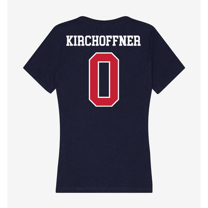 Arizona - NCAA Women's Soccer : Kayla Kirchoffner - Classic Shersey Women's V-Neck T-Shirt-1