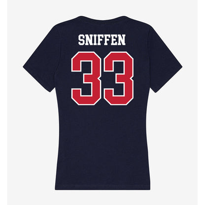 Arizona - NCAA Softball : Jenna Sniffen - Classic Shersey Women's V-Neck T-Shirt-1