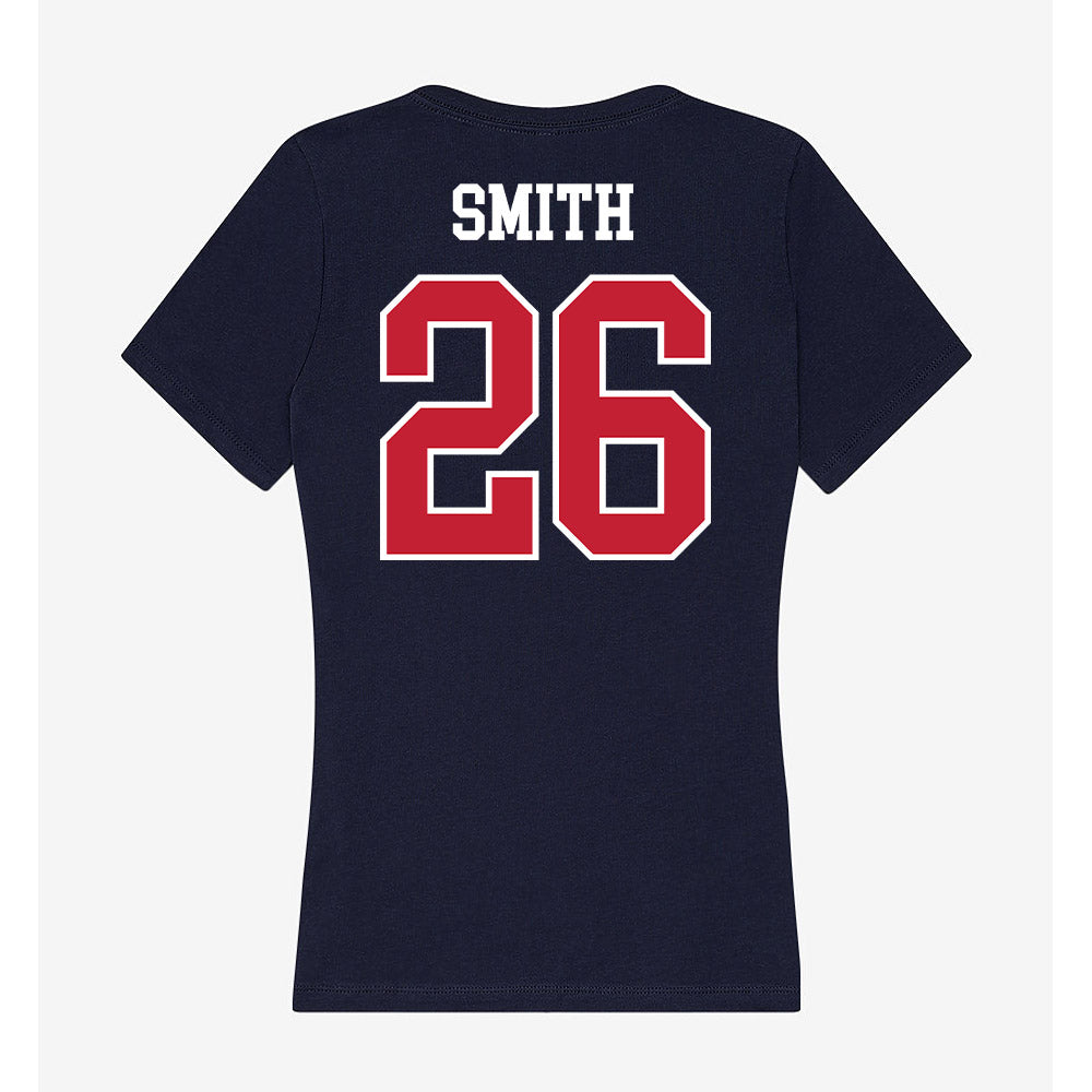 Arizona - NCAA Women's Soccer : Taylor Smith - Classic Shersey Women's V-Neck T-Shirt-1
