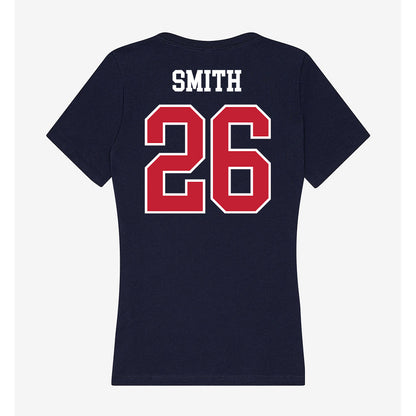 Arizona - NCAA Women's Soccer : Taylor Smith - Classic Shersey Women's V-Neck T-Shirt-1