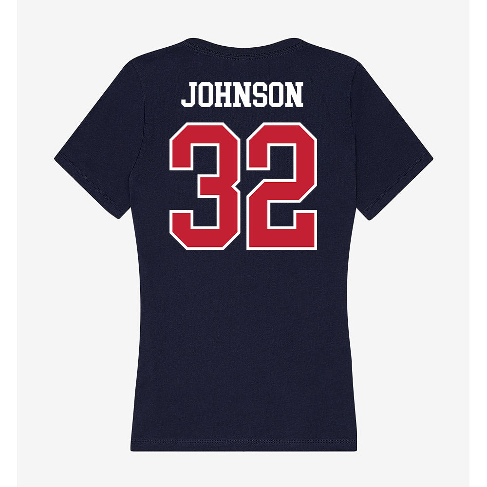 Arizona - NCAA Women's Volleyball : Alayna Johnson - Classic Shersey Women's V-Neck T-Shirt-1