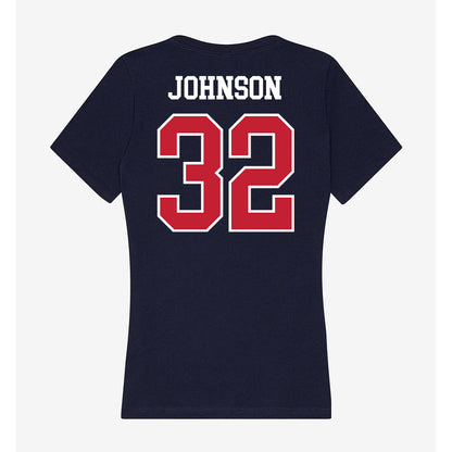 Arizona - NCAA Women's Volleyball : Alayna Johnson - Classic Shersey Women's V-Neck T-Shirt-1