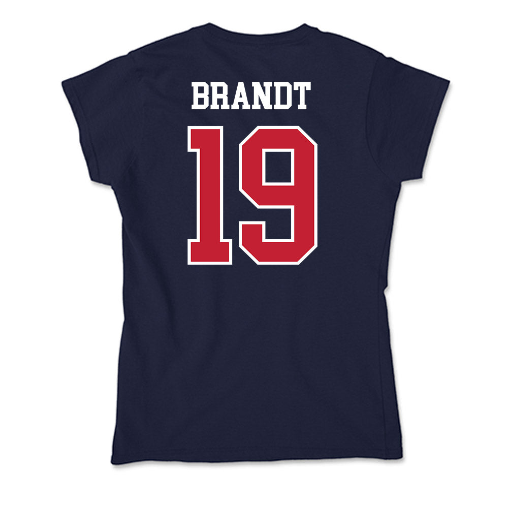 Arizona - NCAA Baseball : Evan Brandt - Classic Shersey Soft Style Women’s T-Shirt-1