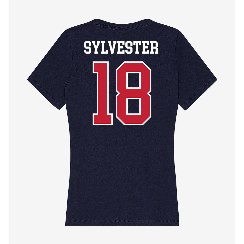 Arizona - NCAA Baseball : Beau Sylvester - Classic Shersey Women's V-Neck T-Shirt-1