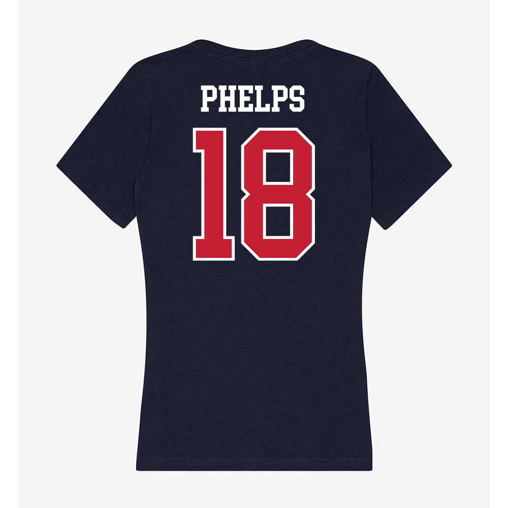Arizona - NCAA Football : Brandon Phelps - Classic Shersey Women's V-Neck T-Shirt-1