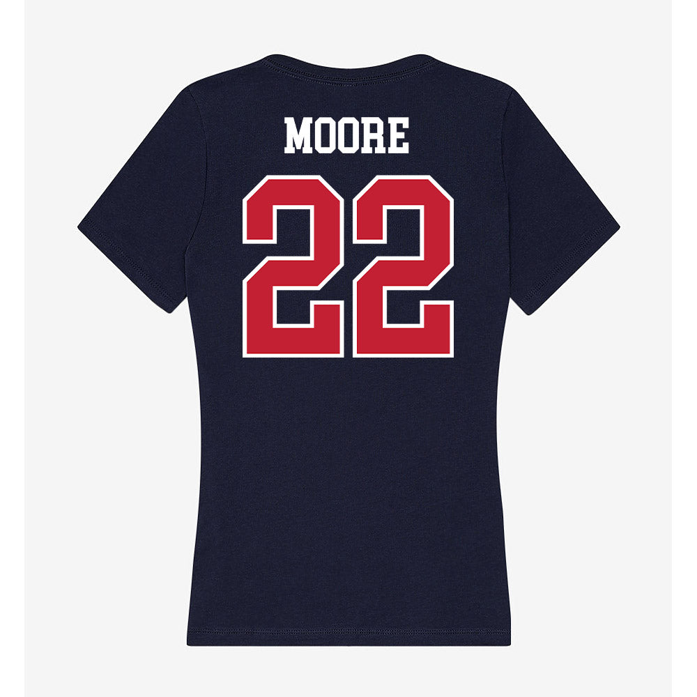 Arizona - NCAA Beach Volleyball : Sadie Moore - Classic Shersey Women's V-Neck T-Shirt-1