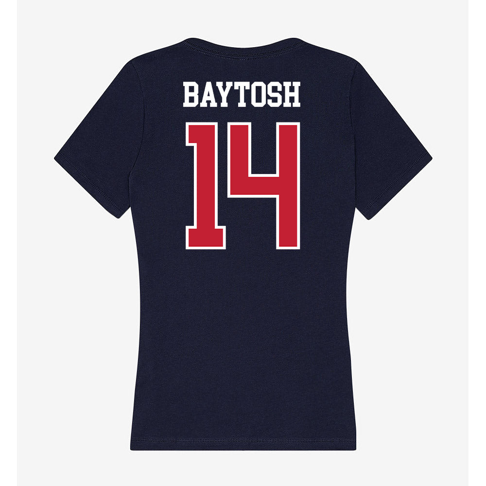 Arizona - NCAA Women's Soccer : Samantha Baytosh - Classic Shersey Women's V-Neck T-Shirt-1