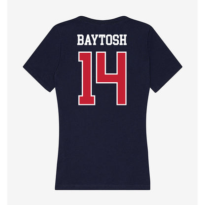 Arizona - NCAA Women's Soccer : Samantha Baytosh - Classic Shersey Women's V-Neck T-Shirt-1