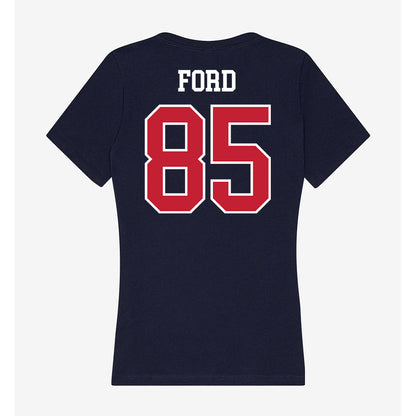 Arizona - NCAA Football : Kellan Ford - Classic Shersey Women's V-Neck T-Shirt-1