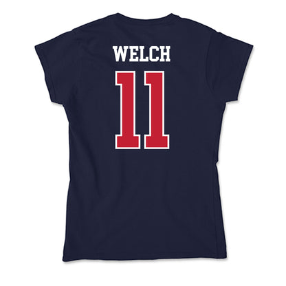 Arizona - NCAA Women's Basketball : Tanyuel Welch - Classic Shersey Soft Style Women’s T-Shirt-1