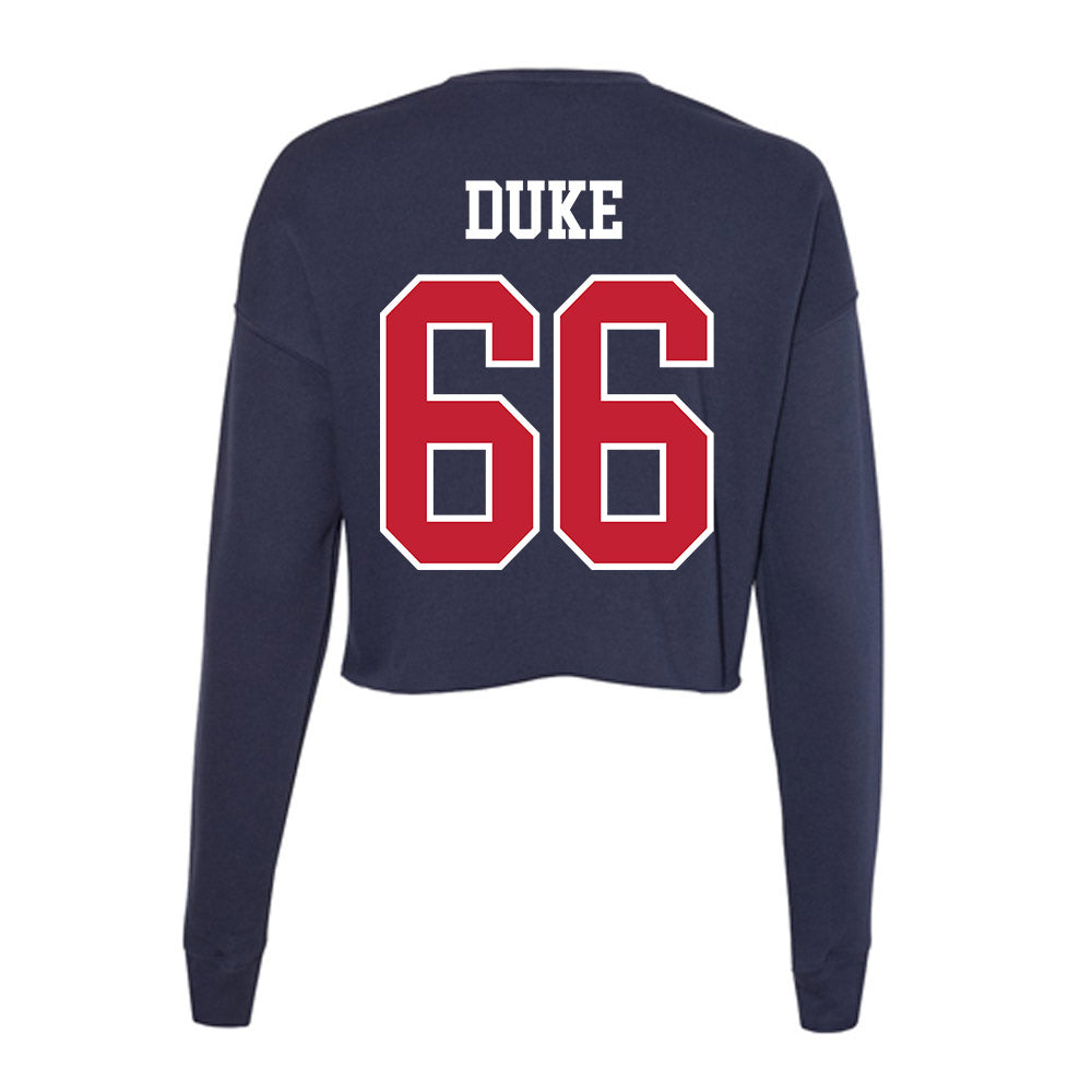 Arizona - NCAA Softball : Addison Duke - Classic Shersey Women's Cropped Crew Fleece-1