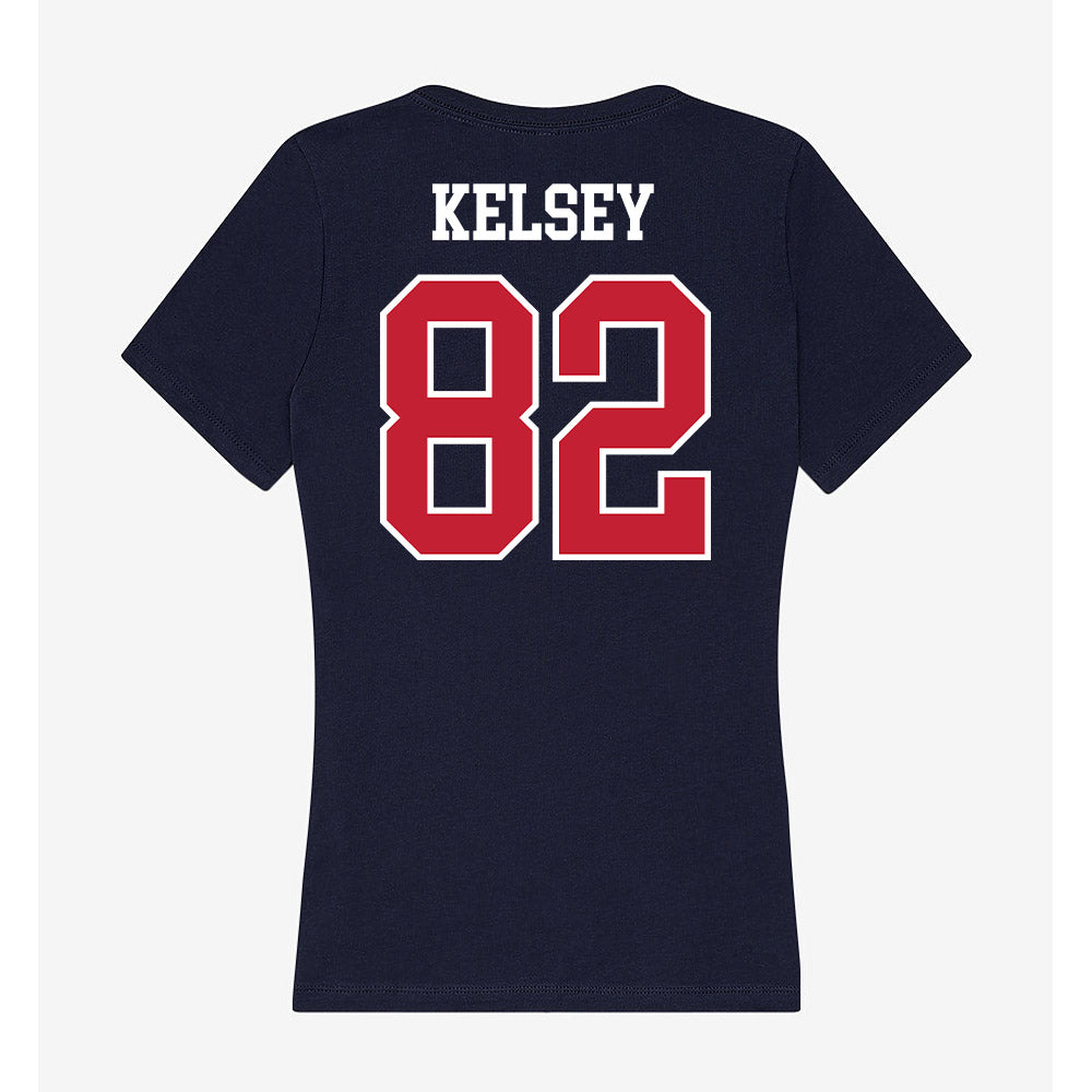 Arizona - NCAA Football : Landon Kelsey - Classic Shersey Women's V-Neck T-Shirt-1