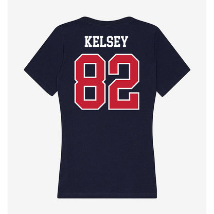 Arizona - NCAA Football : Landon Kelsey - Classic Shersey Women's V-Neck T-Shirt-1