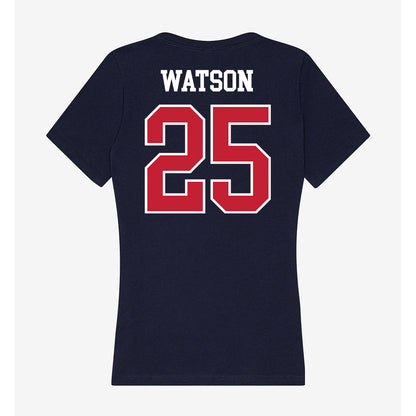 Arizona - NCAA Football : Zuri Watson - Classic Shersey Women's V-Neck T-Shirt-1
