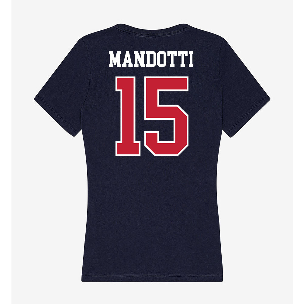 Arizona - NCAA Women's Volleyball : Giorgia Mandotti - Classic Shersey Women's V-Neck T-Shirt-1