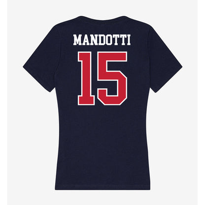 Arizona - NCAA Women's Volleyball : Giorgia Mandotti - Classic Shersey Women's V-Neck T-Shirt-1