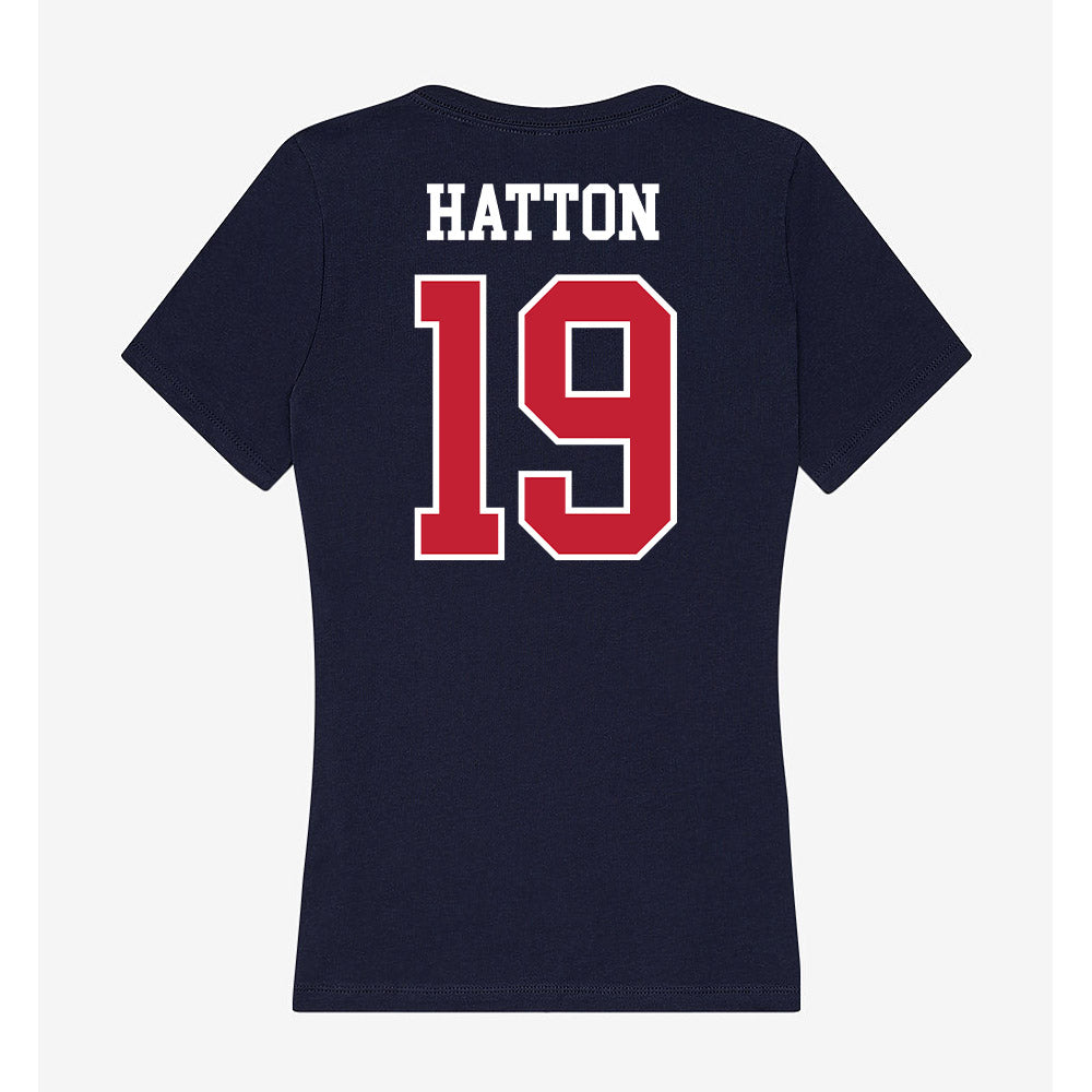 Arizona - NCAA Women's Volleyball : Brookelyn Hatton - Classic Shersey Women's V-Neck T-Shirt-1