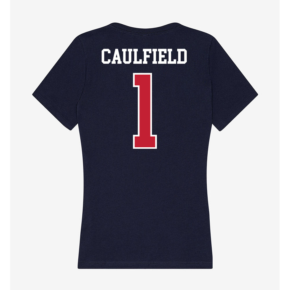 Arizona - NCAA Baseball : Garen Caulfield - Classic Shersey Women's V-Neck T-Shirt-1