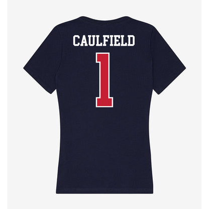 Arizona - NCAA Baseball : Garen Caulfield - Classic Shersey Women's V-Neck T-Shirt-1