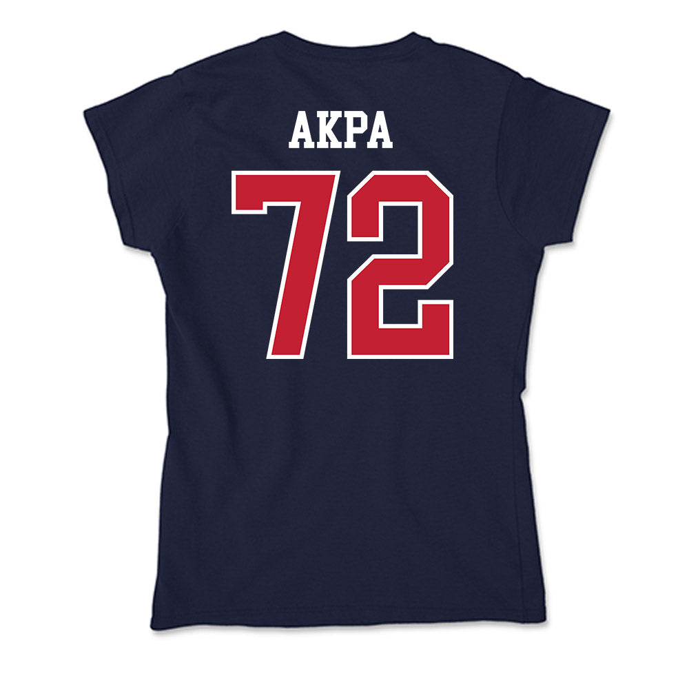 Arizona - NCAA Football : Louis Akpa - Classic Shersey Soft Style Women’s T-Shirt-1