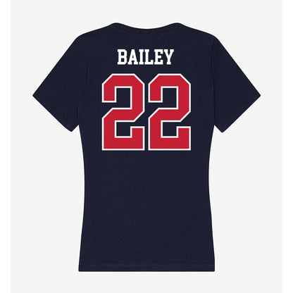 Arizona - NCAA Baseball : Smith Bailey - Classic Shersey Women's V-Neck T-Shirt-1