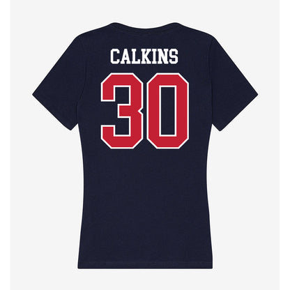 Arizona - NCAA Women's Soccer : Rose Calkins - Classic Shersey Women's V-Neck T-Shirt-1