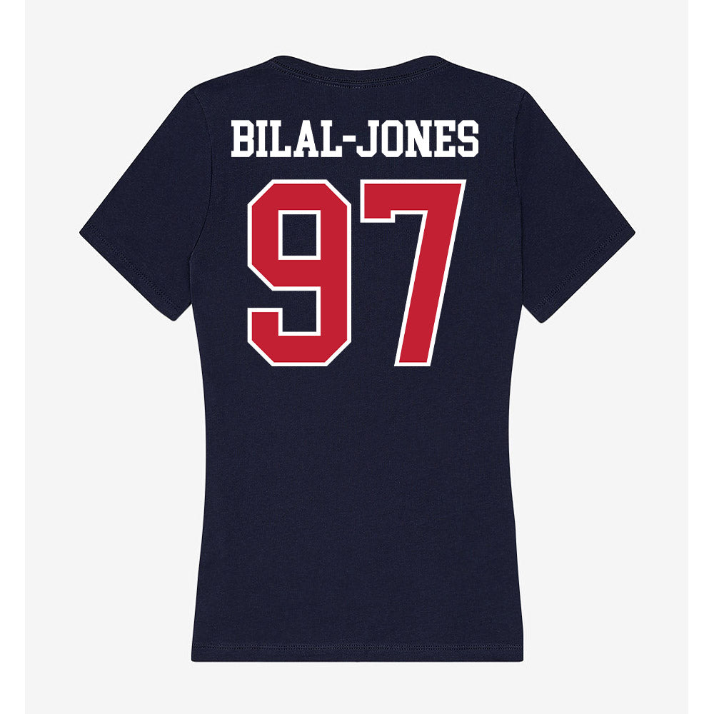 Arizona - NCAA Football : Kaleb Bilal-Jones - Classic Shersey Women's V-Neck T-Shirt-1