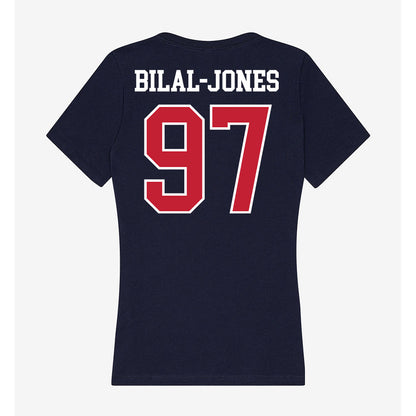 Arizona - NCAA Football : Kaleb Bilal-Jones - Classic Shersey Women's V-Neck T-Shirt-1