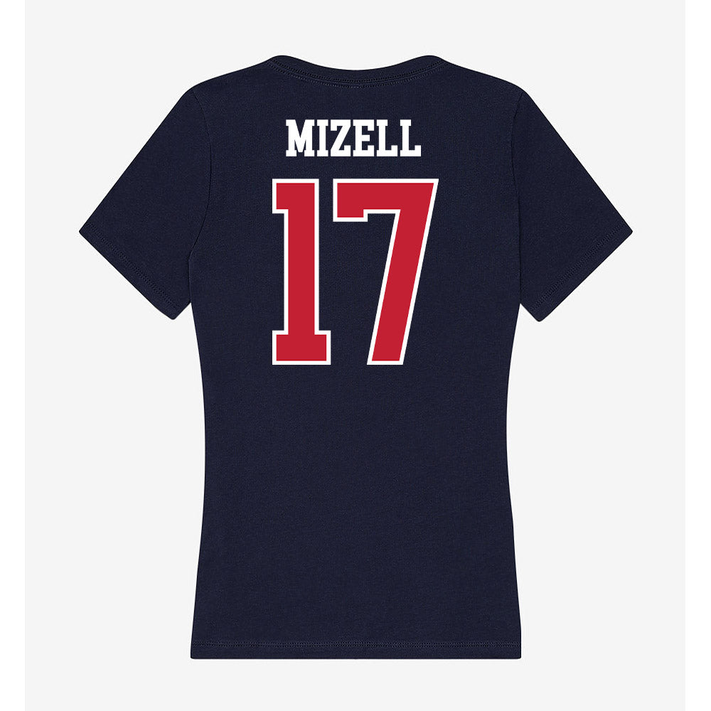 Arizona - NCAA Football : Isaiah Mizell - Classic Shersey Women's V-Neck T-Shirt-1