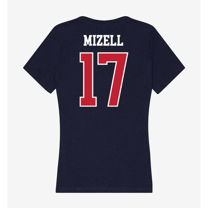 Arizona - NCAA Football : Isaiah Mizell - Classic Shersey Women's V-Neck T-Shirt-1
