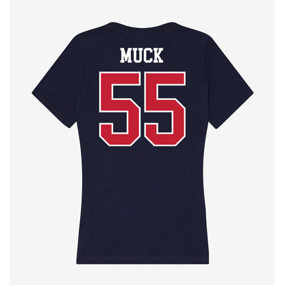 Arizona - NCAA Baseball : Karter Muck - Classic Shersey Women's V-Neck T-Shirt-1