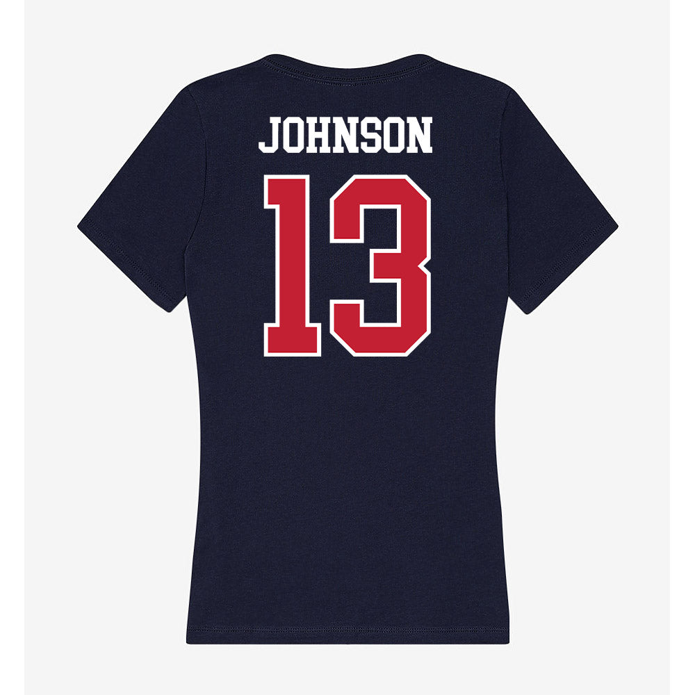 Arizona - NCAA Baseball : Carson Johnson - Classic Shersey Women's V-Neck T-Shirt-1