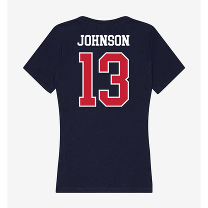 Arizona - NCAA Baseball : Carson Johnson - Classic Shersey Women's V-Neck T-Shirt-1