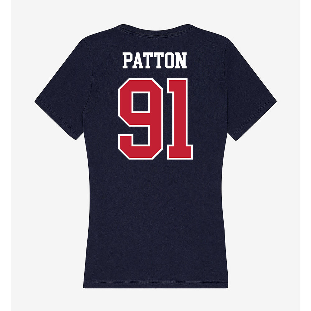 Arizona - NCAA Football : Porter Patton - Classic Shersey Women's V-Neck T-Shirt-1
