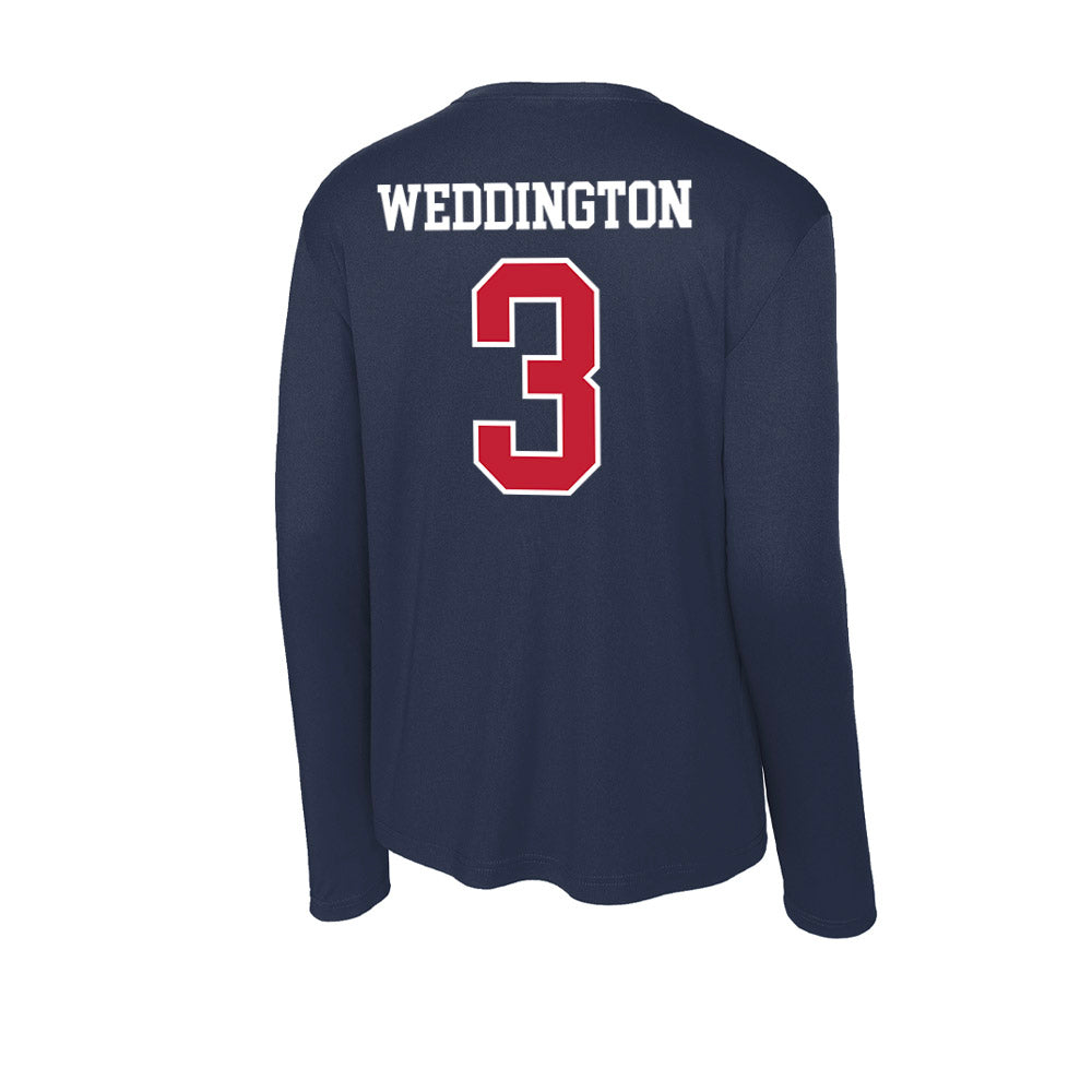 Arizona - NCAA Women's Soccer : Shanti Weddington - Classic Shersey Activewear Long Sleeve T-Shirt-1